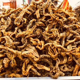 Lươn khô nhà làm