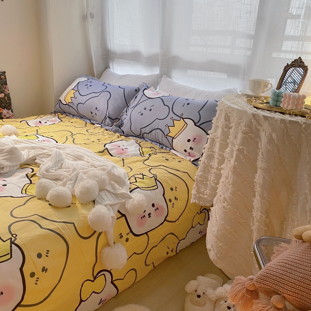 Vỏ gối nằm MÂY BEDDING kích thước 45x65cm và 50x70cm cùng màu bộ chăn ga gối thiết kế không khóa kéo theo phong c