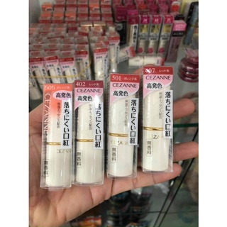 [ Hàng sẵn105, 206, 302, 402, 407, 501 và 504] Son lì Cezanne Lasting Lip Color KHÔNG CHÌ
