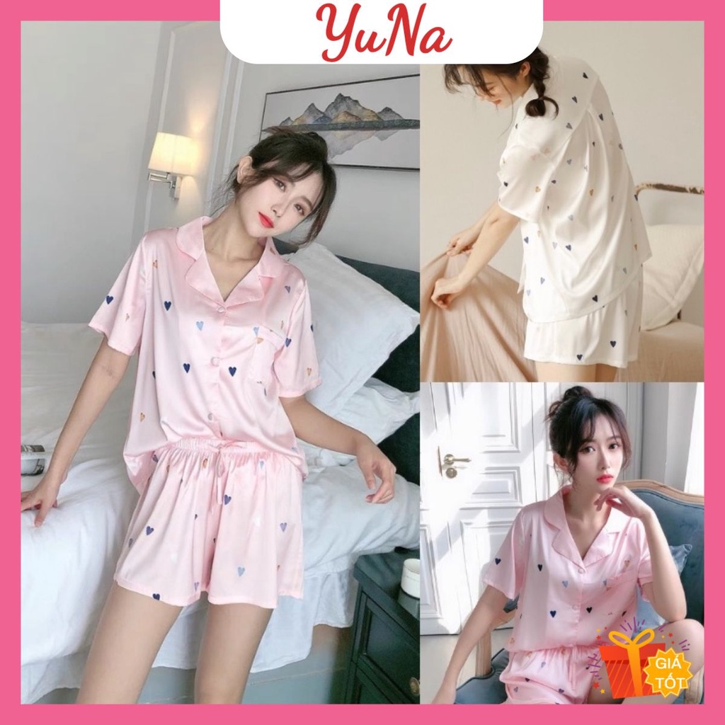 Bộ Pijama nữ cộc tay quần đùi hàng cao cấp, phụ kiện thời trang MAIKA