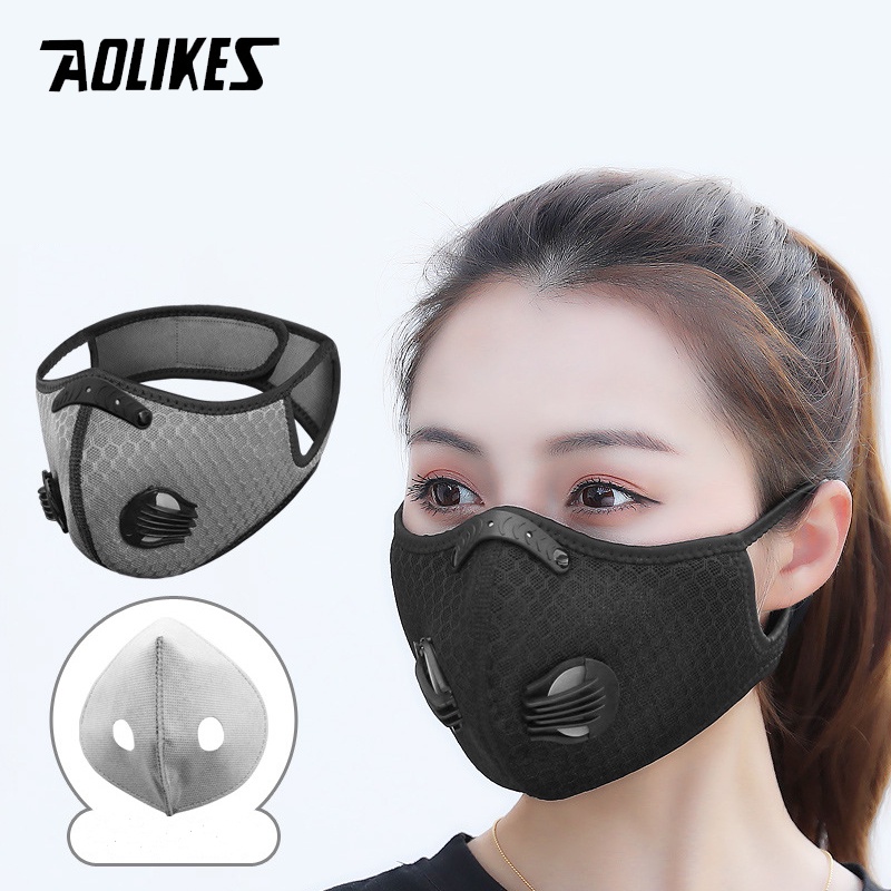 Khẩu trang thể thao AOLIKES A-2202 Anti Dust Cycling Face Mask