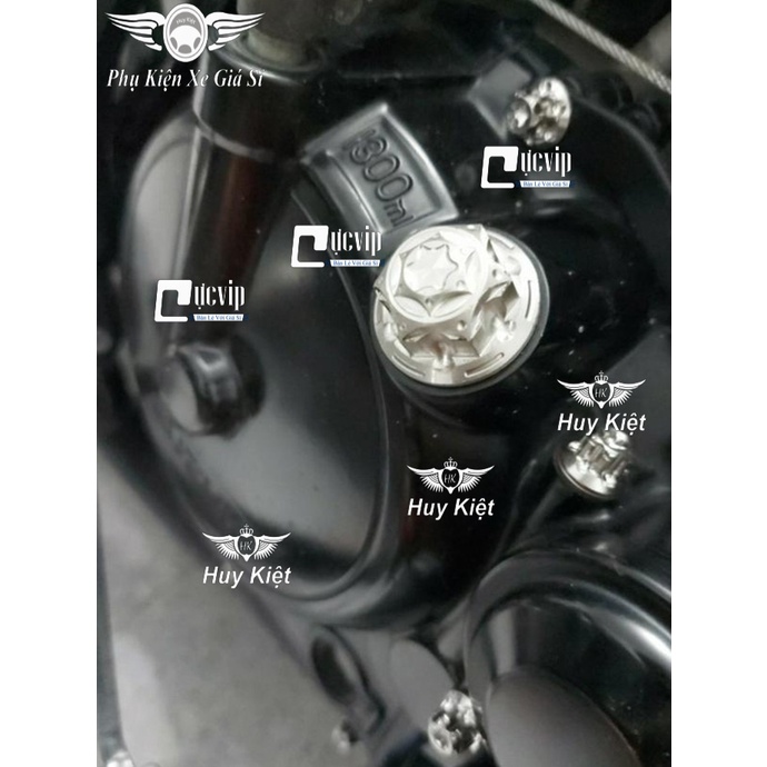 Ốc Nắp Nhớt Salaya Bông G3 Inox 304 Gắn Tất Cả Các Dòng Xe Honda, Yamaha MS5177