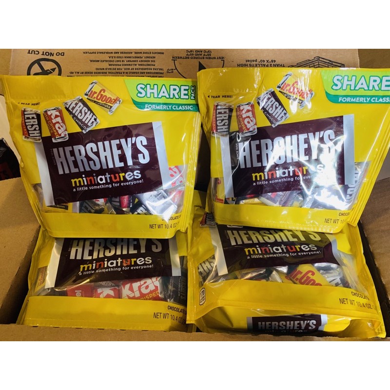 CHOCOLATE HERSHEY’S MINIATURES 289G
