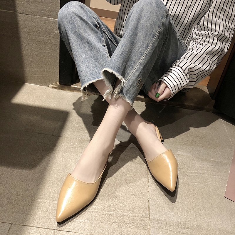 Giày cao gót mũi nhọn thời trang cho nữ