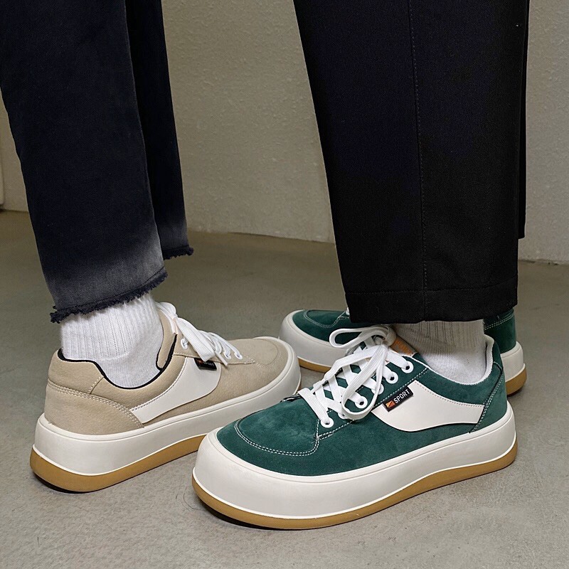 SẴN 1 VÀI SIZE] GIÀY THỂ THAO ĐẾ BẰNG UNISEX