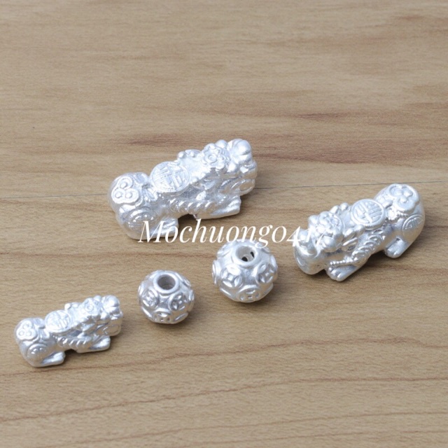 ✅ BÁN SỈ ✅ Charm tỳ Hưu bạc mẫu đẹp, hàng đẹp - Bạc chuẩn loại 1, PH066