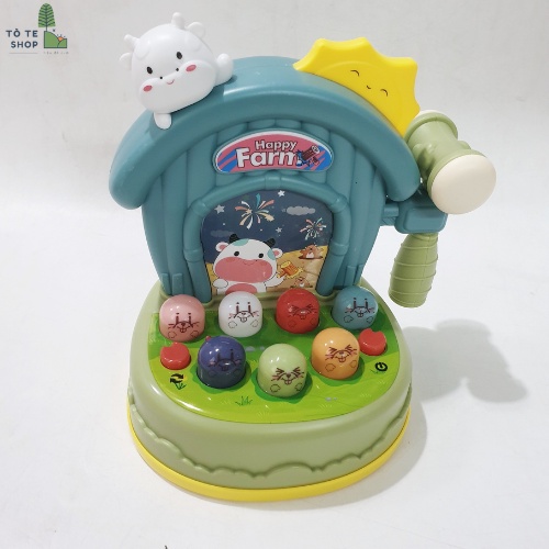 Đồ chơi đập chuột , đồ chơi đập chuột cho bé , đập chuột nhiều chức năng , phát nhạc , phát đèn cực kì thú vị