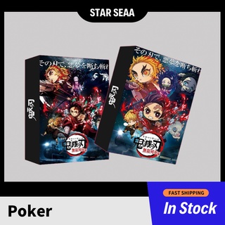Bộ Bài Tây Hình Nhân Vật Anime Demon Slayer JOJO Merchandise