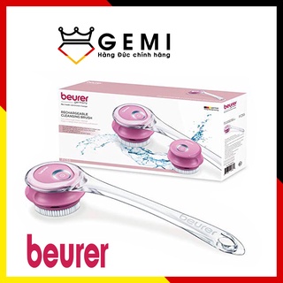 Máy tắm BEURER FC55, lông bàn chải mềm mịn nhẹ nhàng lấy đi tế bào chết trên da