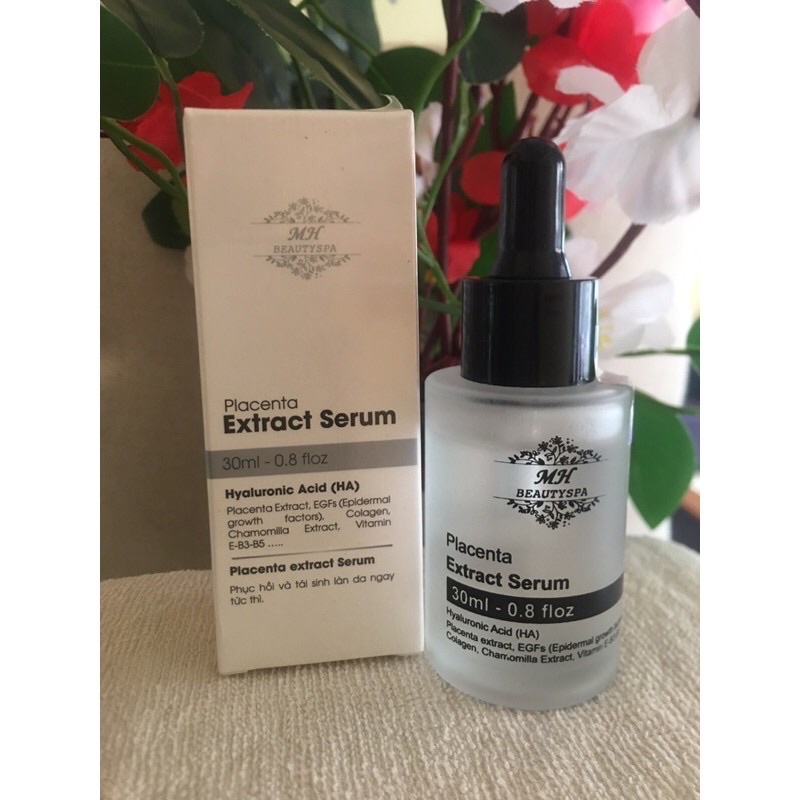 Serum nhau thai cừu giúp tái tạo da Placenta Extract MH beauty Spa 30ml