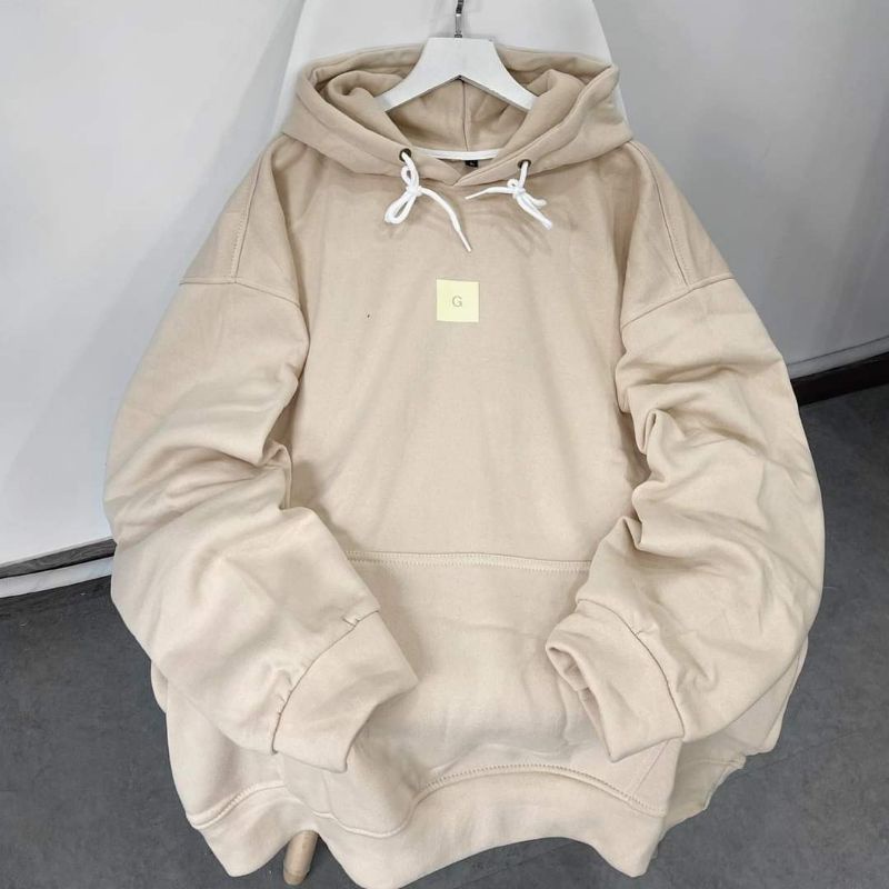 Áo hoodie nỉ lót bông tag G unisex (nam nữ mặc được)