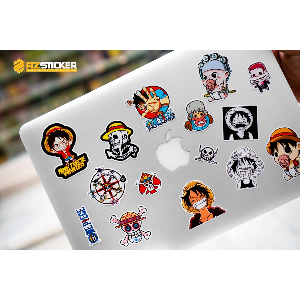 [Hot] Sticker One Pice - Đảo Hải Tặc | Dán Nón Bảo Hiêm, Điện Thoại, Laptop, Bình Nước...PVC Chống Nước, Chống Bay Màu