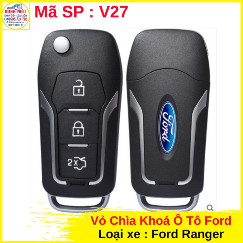 Vỏ Độ gập Chìa khóa Ford Ranger