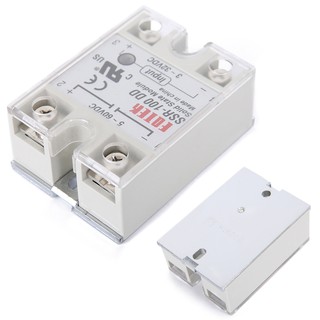 1 Rơ Le Mô-Đun Rắn 100A SSR-100DD 3-32V DC / 5-60V DC