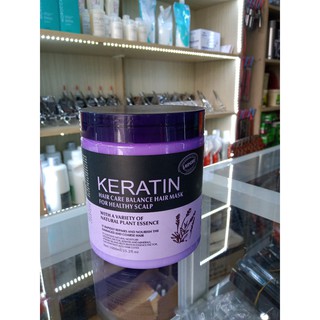 Kem hấp KERATIN 1000ml (cho tóc khỏe, hương Lavender)