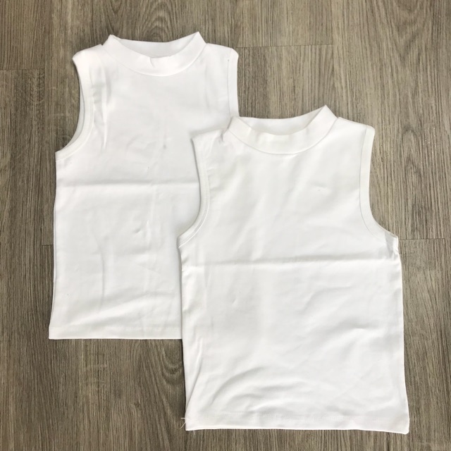 Áo Croptop 3 Lỗ Cổ 3p Chất Cotton Mịn Đẹp