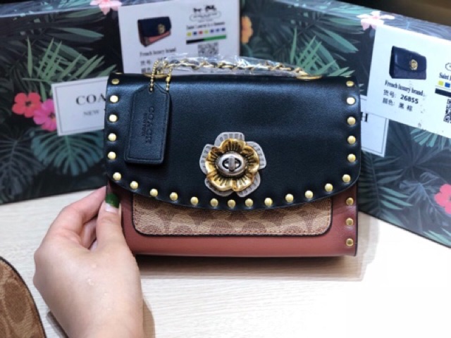 TÚI COACH PARKER MINI sz 19 fullbox sang chất