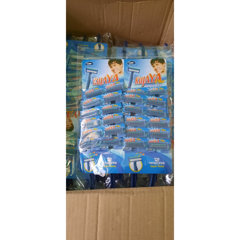 DAO CẠO RÂU 3 LƯỠI SẮC BÉN KUJAYA BLUE III PLUS