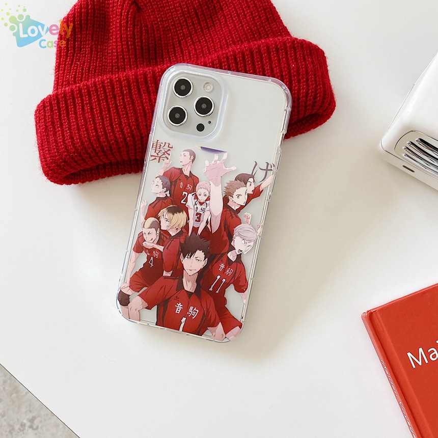 Ốp Điện Thoại Mềm Trong Suốt In Hình Anime Bóng Chuyền Cho Xiaomi Mi Poco X3 Nfc Redmi 9t 9a Note 9s Note 9 Pro Note 8 7 5 Pro