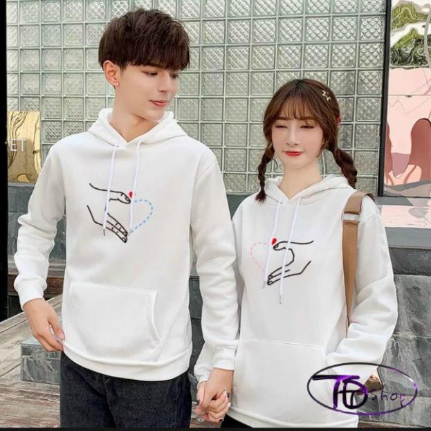 Hoodie ⚜️ Áo cặp ⚜️ Đồ Đôi Hoodie tình yêu khủng long 2020 nỉ bông cao cấp | BigBuy360 - bigbuy360.vn