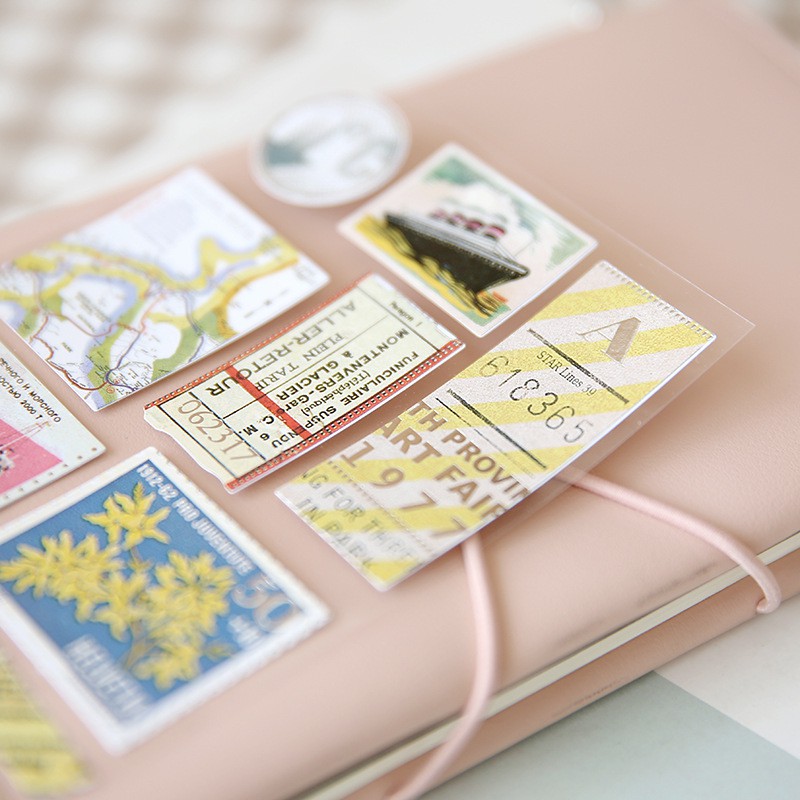 sticker suatelier đa phong cách tấm trong DIY thủ công bullet journal penpal letter snail mail