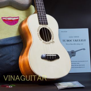 Đàn Ukulele Concert/Tenor Bws Mv-28 full gỗ