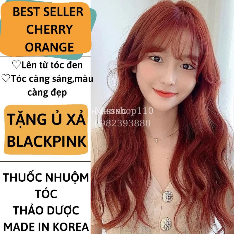 THUỐC NHUỘM TÓC CHERRY ORANGE THẢO DƯỢC HÀN QUỐC