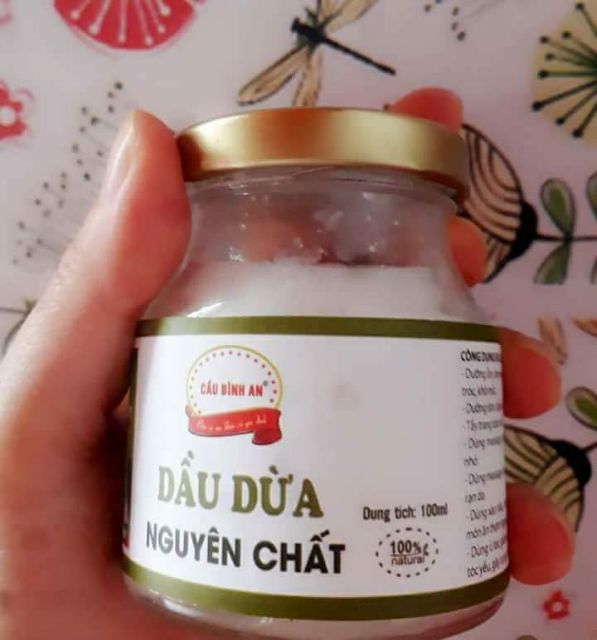 Dầu dừa nguyên chất Cầu Bình An 100ml