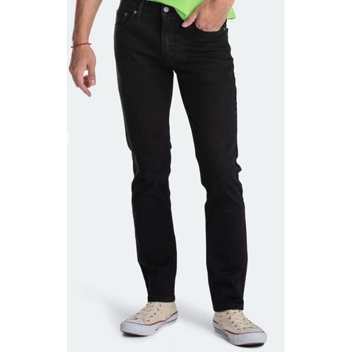 QUẦN JEAN ĐEN NAM LEVI CAO CẤP DÒNG 511 - Ống đứng - jeans co giãn