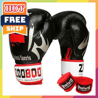 FREESHIP🎁 Găng tay boxing chữ Z ⚡giá rẻ⚡ Bao tay đấm bốc