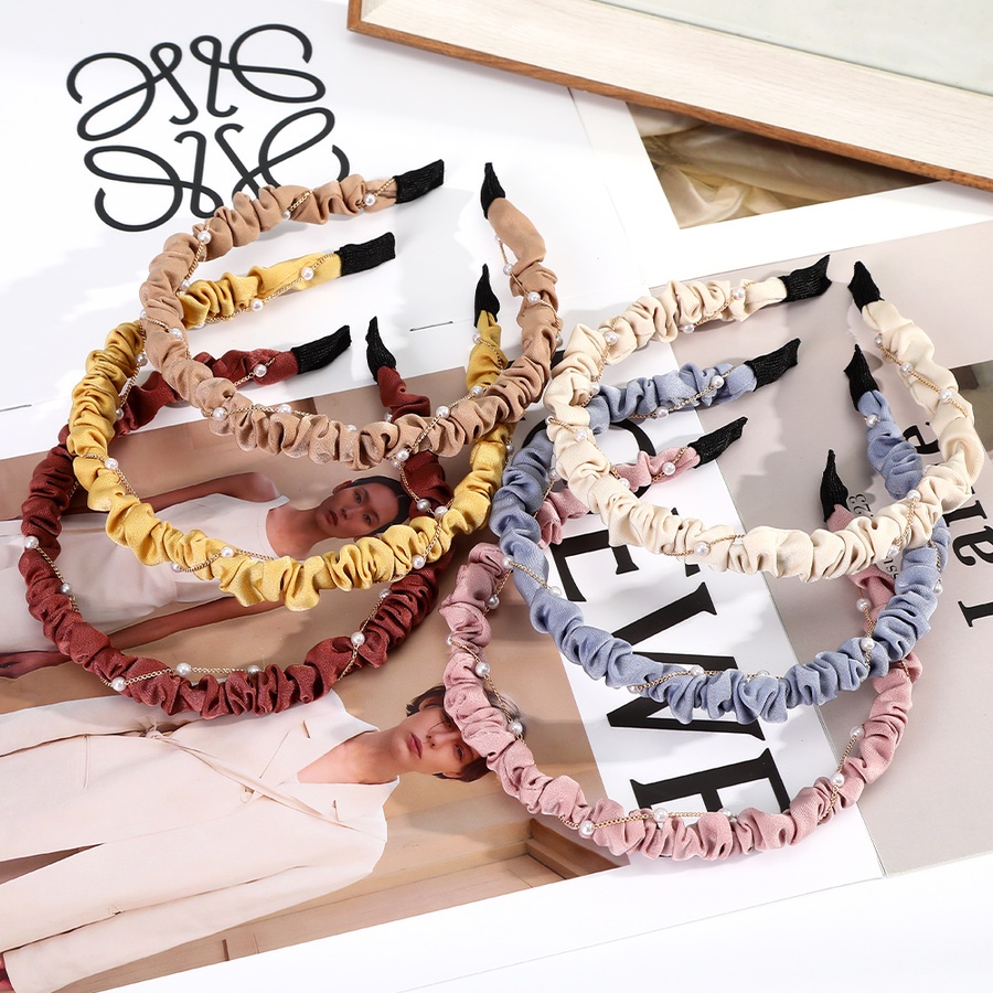 Cài tóc đính ngọc trai nhân tạo thời trang Hàn Quốc cho nữ