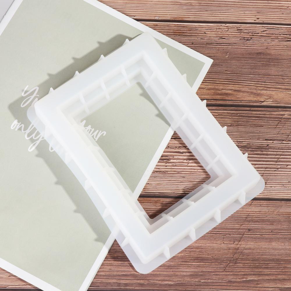 Khuôn Silicon Trong Suốt Hình Khung Ảnh Chữ Love Thủ Công DIY
