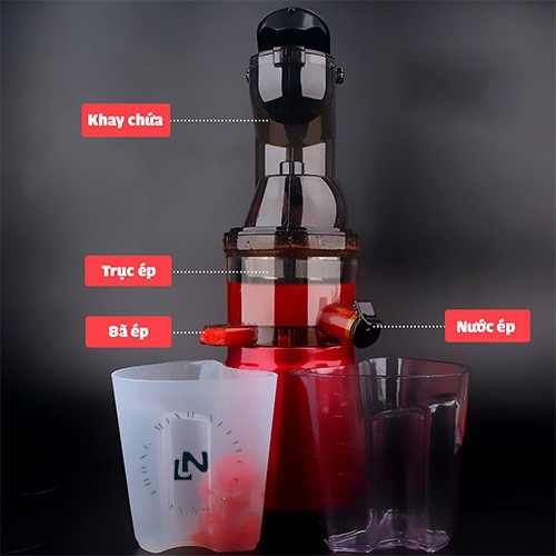 HÀNG CAO CẤP Máy Ép Chậm Hoa Quả Hongxin RH 312 Chính Hãng . Ép Trái Cây Giữ 95% Lượng Nước, Bảo Hành 12 Tháng