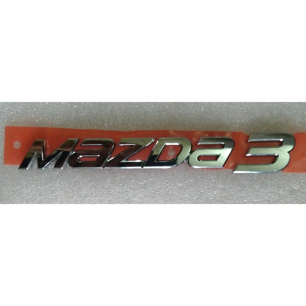 Logo chữ MAZDA 3