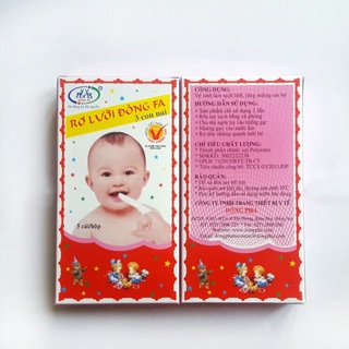 RƠ LƯỠI LÀM SẠCH RĂNG MIỆNG CHO BÉ