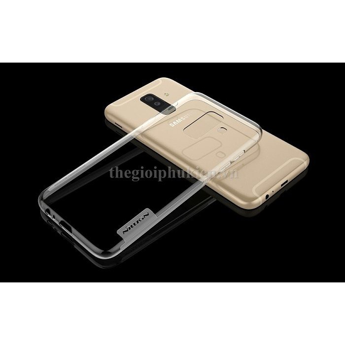 Ốp dẻo hiệu Nillkin chính hãng Galaxy A6 Plus