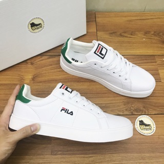 Giày thể thao Fila logo thêu hàng hộp + dây sơ cua