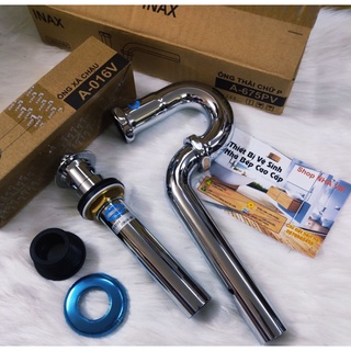 Bộ xả chậu rửa mặt cao cấp INAX A016V + A675PV, bộ xả lavabo INAX , bảo hành 02 năm