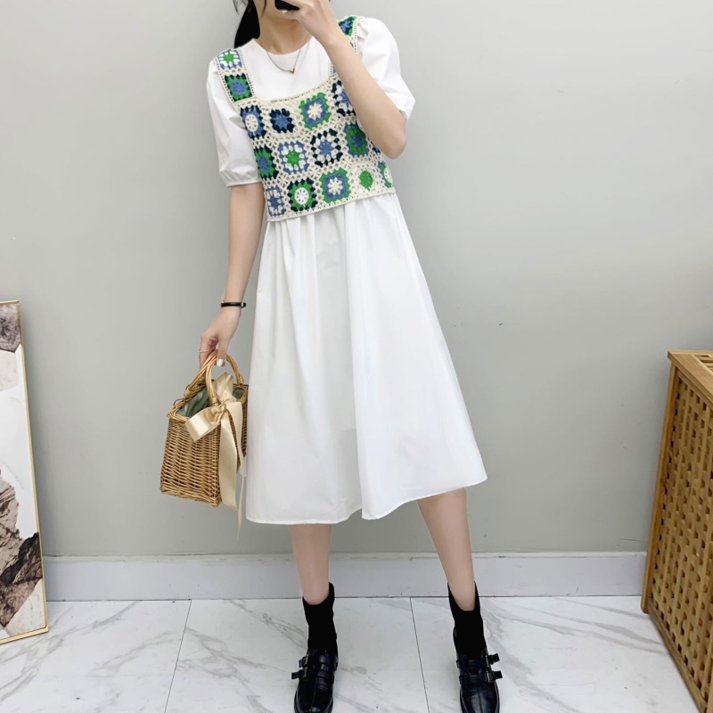 Áo Croptop Không Tay Họa Tiết Hoa Phong Cách Boho Ngọt Ngào Cho Nữ