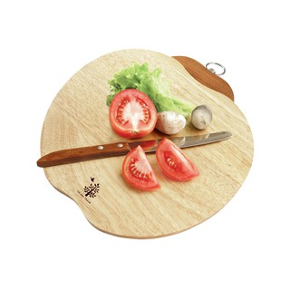 Thớt quả cà chua gỗ đức thành – 02831