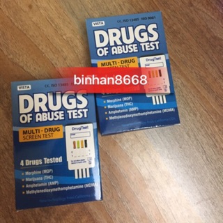 Que thử chất gây nghiện Drugs of abuse test