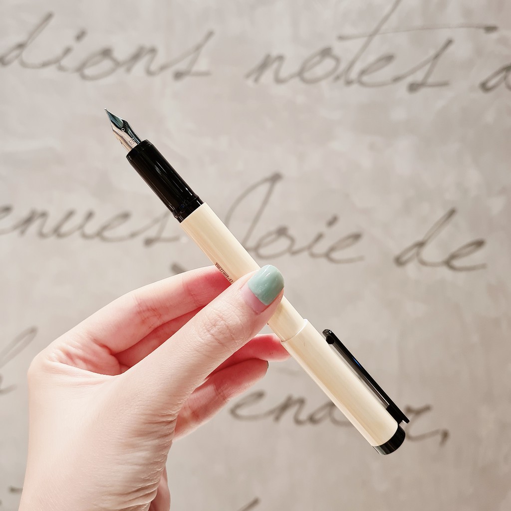 Bút máy luyện chữ Mực Siêu Sạch ngòi bút nét thanh đậm Hàn Quốc [ KHẮC TÊN THEO YÊU CẦU ]