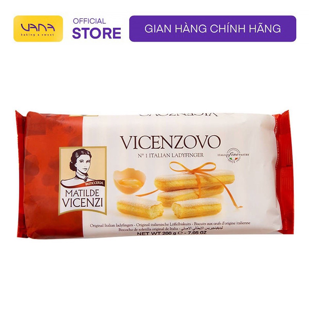 BÁNH LADYFINGERS VICENZOVO LÀM TIRAMISU