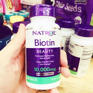 ( Shopee Trợ Giá ) Thuốc uống Biotin kích thích mọc tóc và ngăn rụng tóc: