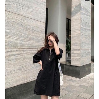 Váy suông QC be (kèm ảnh thật)