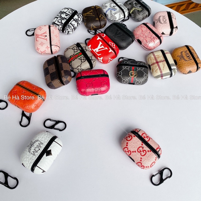 Case Bọc AIR. POD PRO Logo hoạ tiết bbr, lv, gc - Vỏ Bọc Tai nghe Mẫu Mới