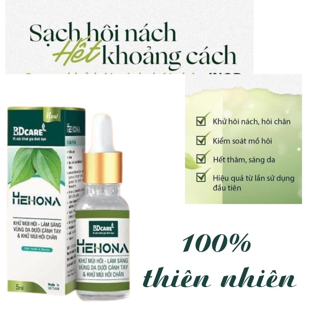 Serum Hết Hôi Nách Hôi Chân Hehona Kiểm Soát Mồ Hôi Hết Thâm Khử Mùi Hôi Nách An Toàn Với Bà bầu