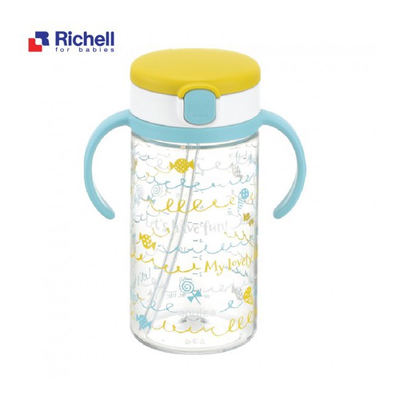 Cốc Ống Hút Richell 200ml/320ml (Chính Hãng)