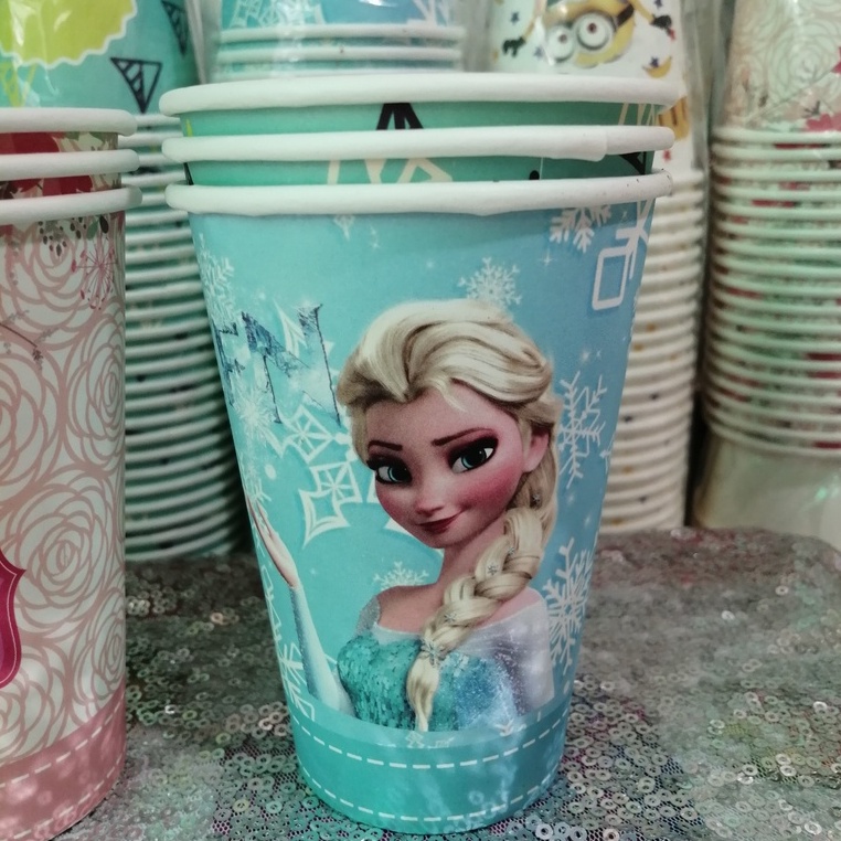 50 Ly giấy thiết kế nhiều chủ đề size 12oz  300ml