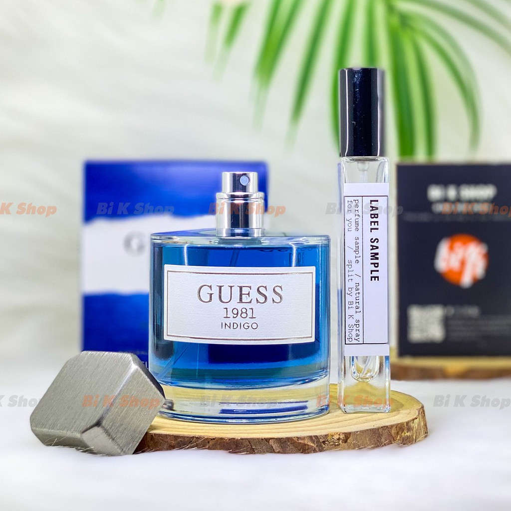Bi K Shop - Nước hoa nam Guess 1981 Indigo [Mẫu thử] | BigBuy360 - bigbuy360.vn